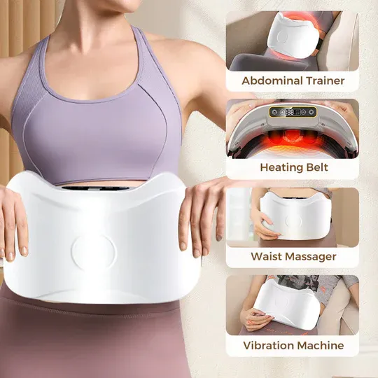 Líní lidé hubnou doma⏳Časově omezená nabídka - elektrický bezdrátový masážní přístroj na břicho se slevou 50 %💥 pro spalování tuků a podporu trávení~
