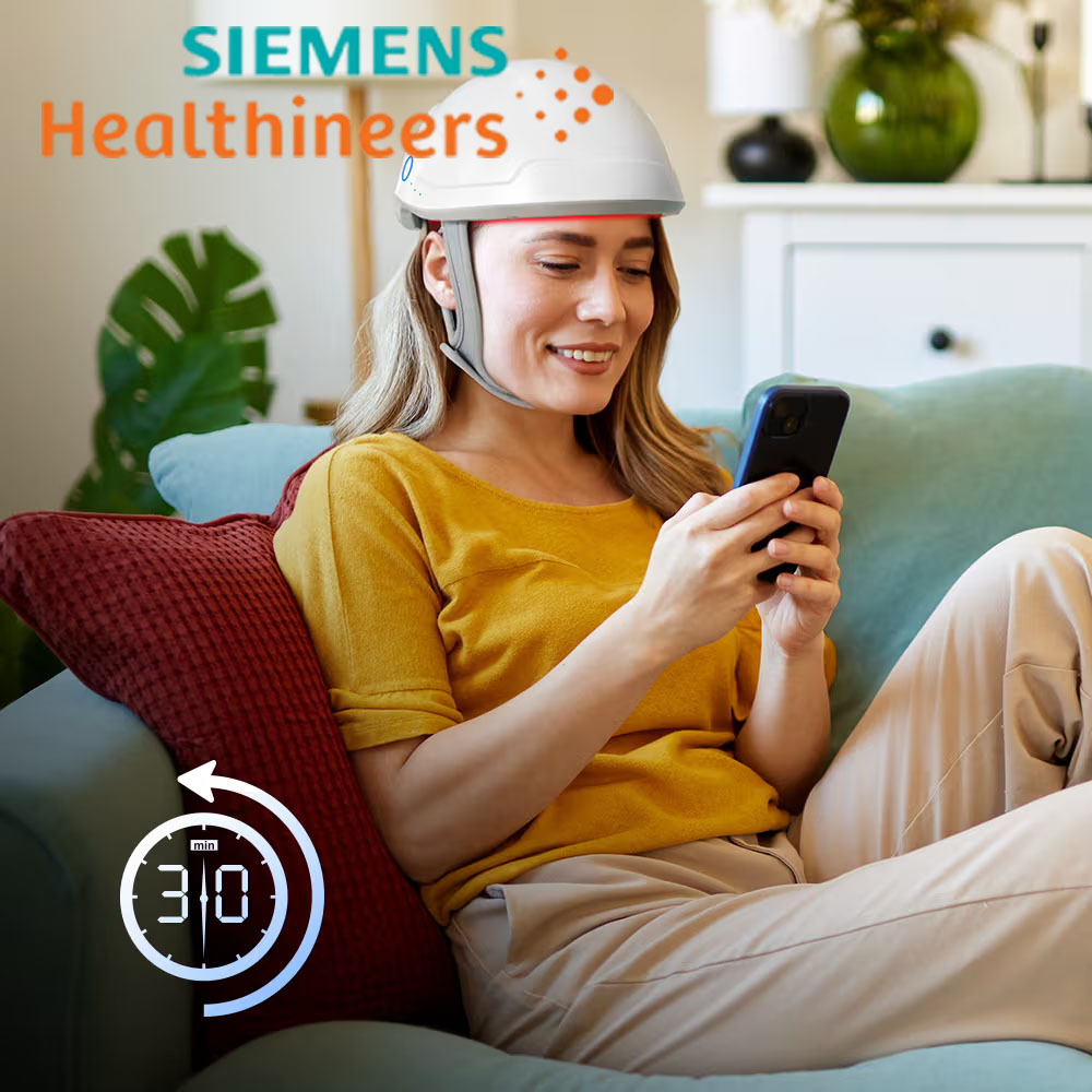 Helma na laserový růst vlasů Siemens