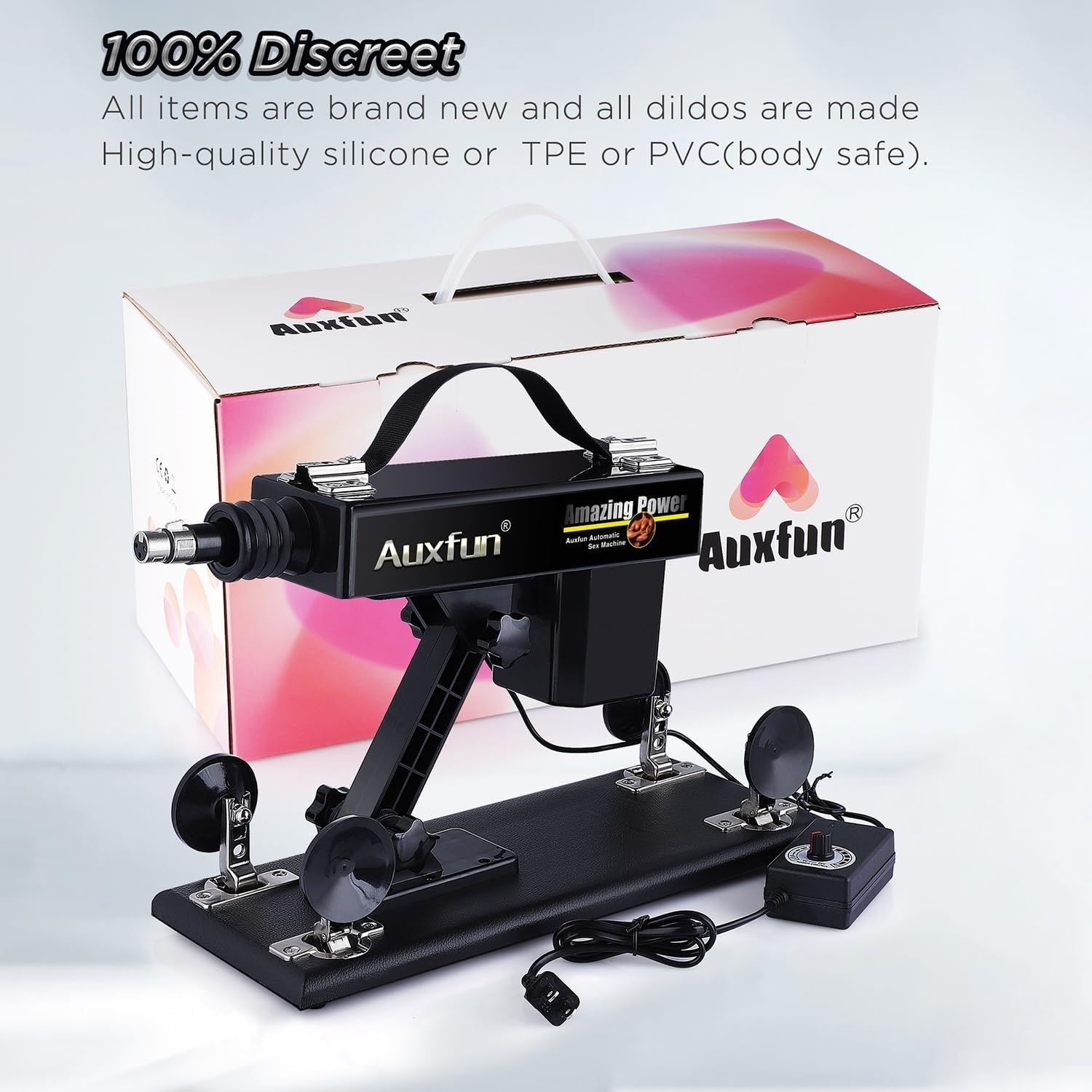 unisex 🔥soukromý relaxační přístroj, diskrétní domácí pomocník s 3XLR konektorem, intimní wellness zařízení s realistickým dildem, sexuální hračky pro milovníky sexu, 7 nástavců s přísavkou, hračky pro dospělé pro ženy