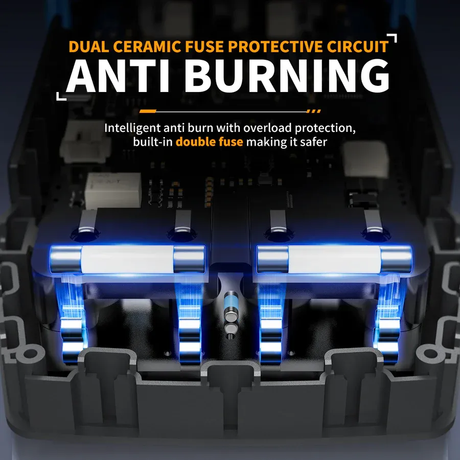 FNIRSI® 2C53T 50MHz 250MS/S Ruční 3v1 osciloskopový multimetr generátor signálu