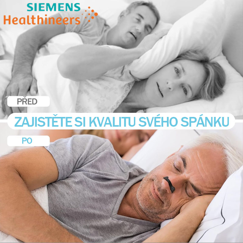 Startovací sada magnetických nosních proužků Siemens Breathing a 15denní zásoba Extra silný