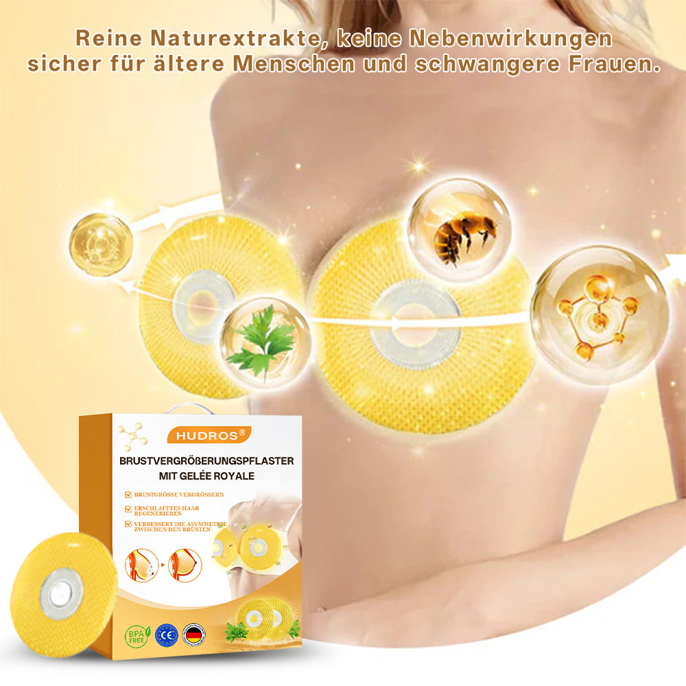 💎【Oficiální vlajkový obchod】𝐇𝐔𝐃𝐑𝐎𝐒® Náplasti s mateří kašičkou pro zvětšení prsou. Bezpečné pro použití během kojení.