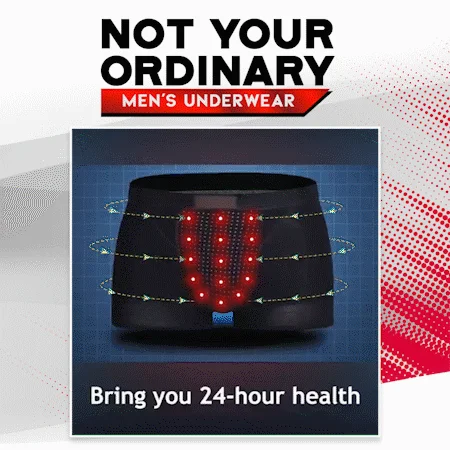 Pánské boxerky s magnetickou terapií, kalhotky na zvětšení prostaty, vyrobené v USA