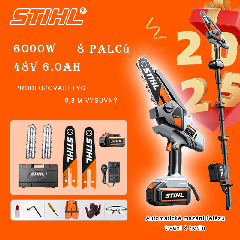 Přenosná řetězová pila STIHL 12000W s lithiovou baterií