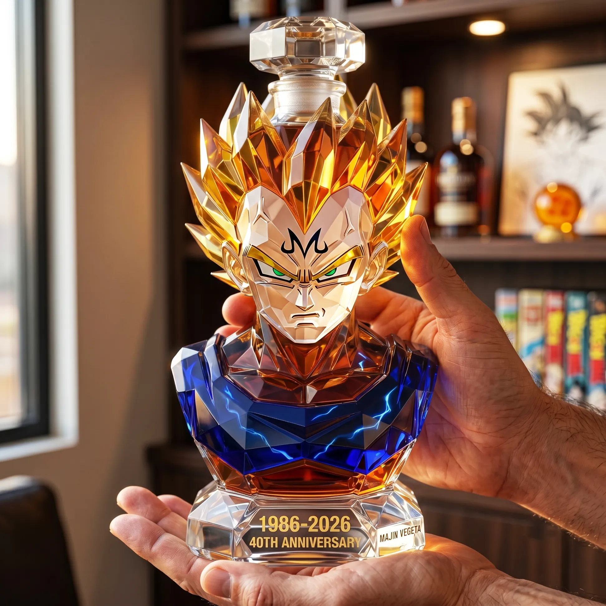 Prince of Destruction 1986-2026 40th Anniversary Whisky Bottle