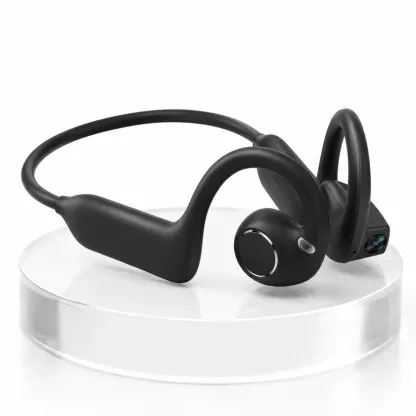 👂8MP Smart Camera Open-Ear Headset – EIS Video, AI Assistance & 12H Battery