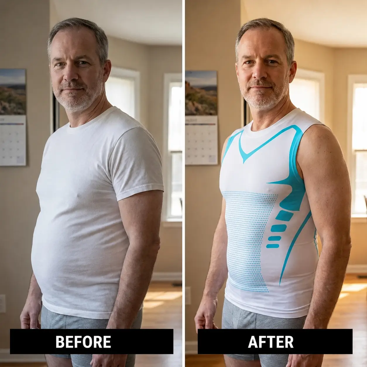 🔥 50% OFF Today — Men's Shaping Vest | Feel The Power Of Confidence, Shape & Control