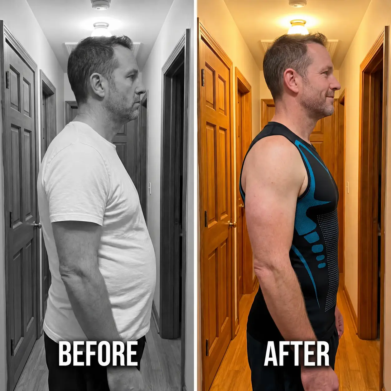 🔥 50% OFF Today — Men's Shaping Vest | Feel The Power Of Confidence, Shape & Control