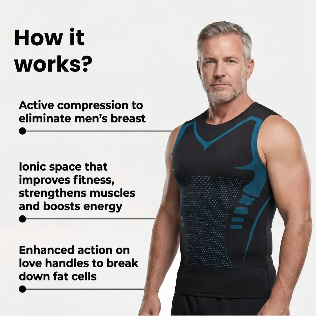 🔥 50% OFF Today — Men's Shaping Vest | Feel The Power Of Confidence, Shape & Control