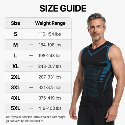 🔥 50% OFF Today — Men's Shaping Vest | Feel The Power Of Confidence, Shape & Control