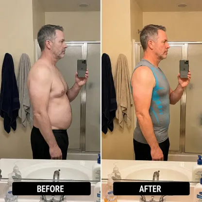 🔥 50% OFF Today — Men's Shaping Vest | Feel The Power Of Confidence, Shape & Control