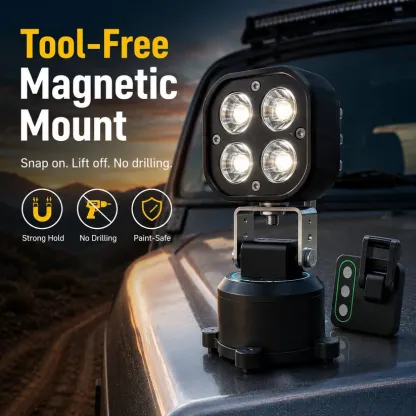 🏕️ Omni-Directional Magnetic LED Pod Light
