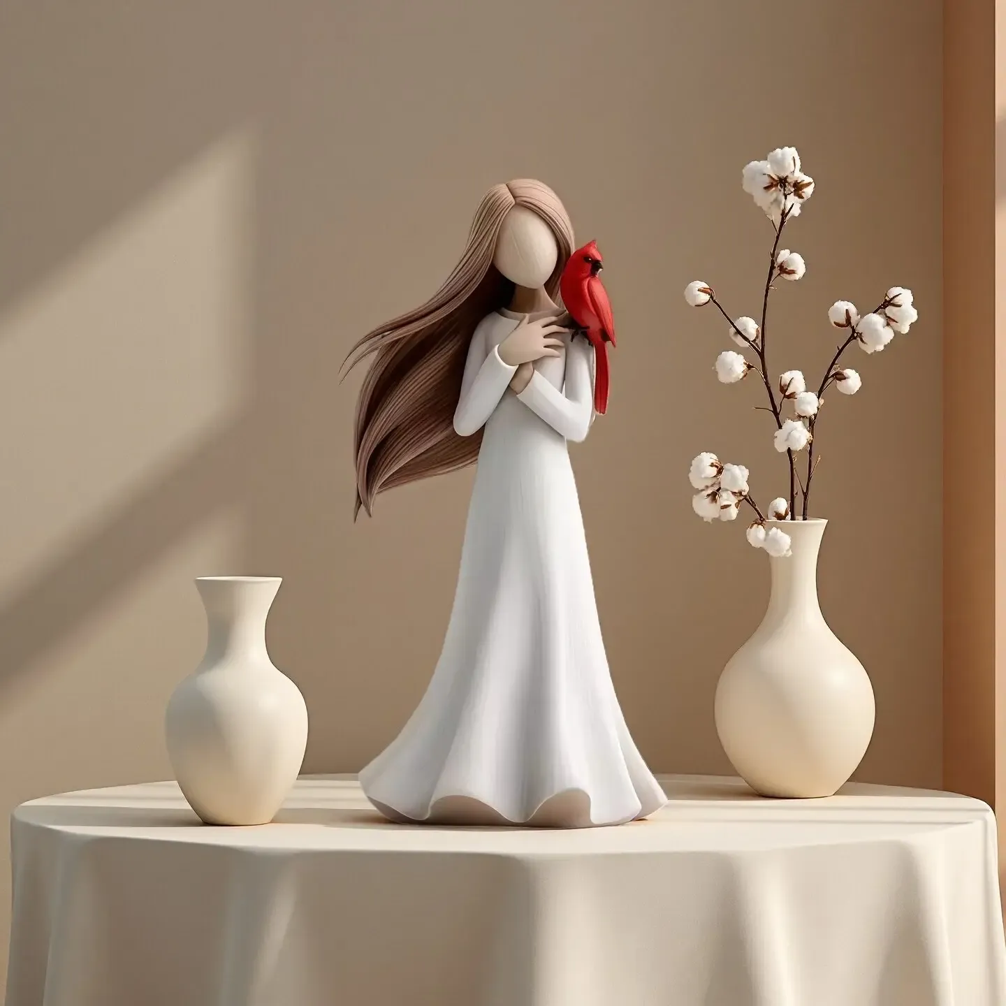 Cardinal Remembrance Love and Serenity Figurine