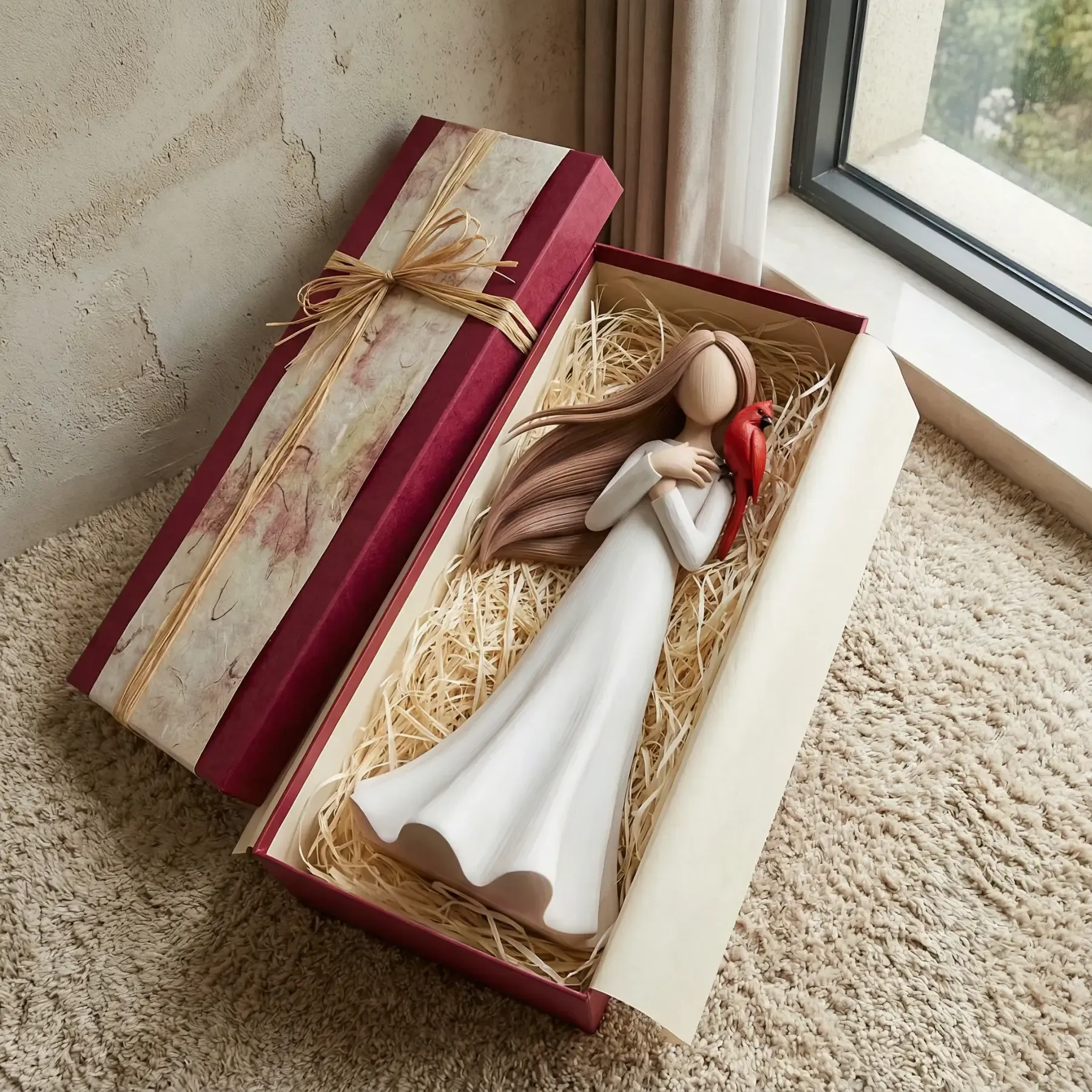 Cardinal Remembrance Love and Serenity Figurine