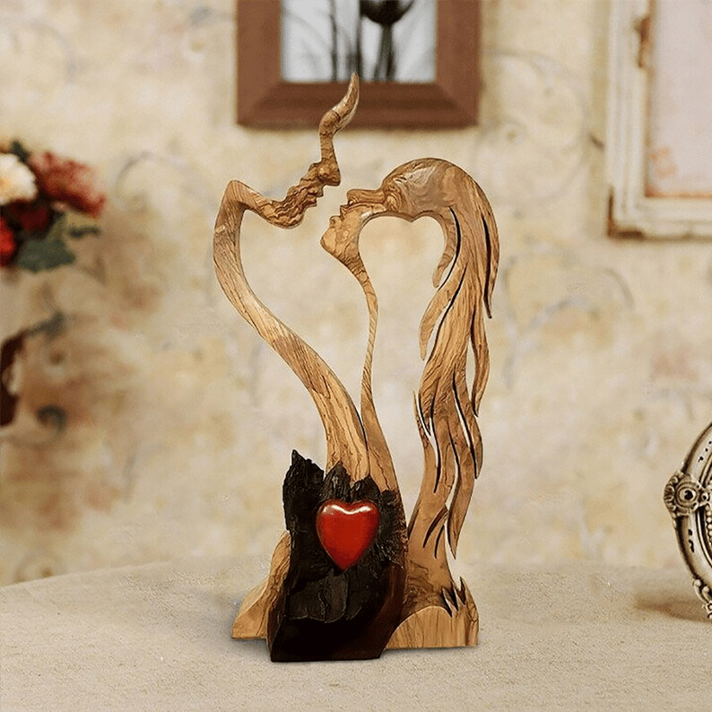 LAST DAY 49% OFF💖Handmade Love eternal wooden decoration ornaments💖