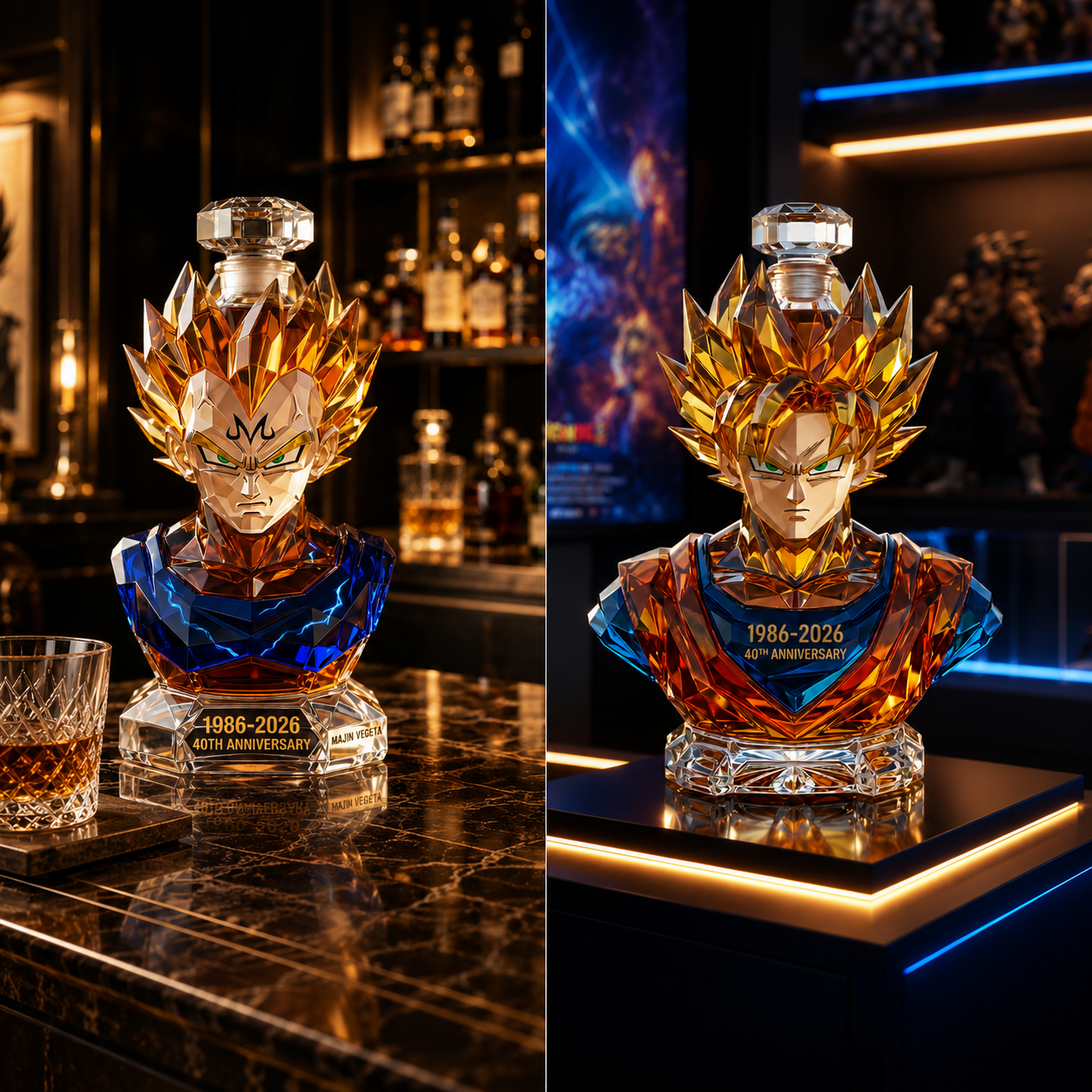 Prince of Destruction 1986-2026 40th Anniversary Whisky Bottle