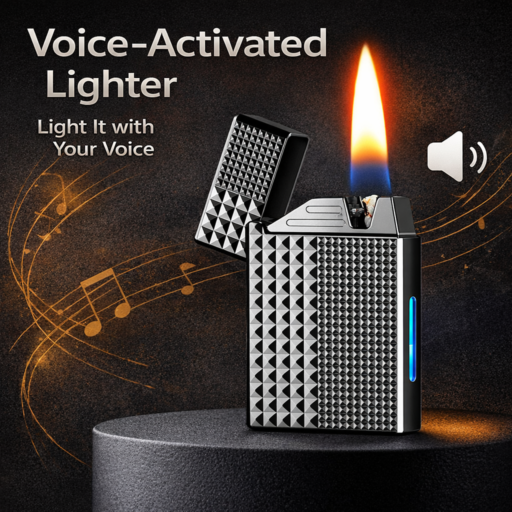 🔥 Smart Voice-Activated Lighter