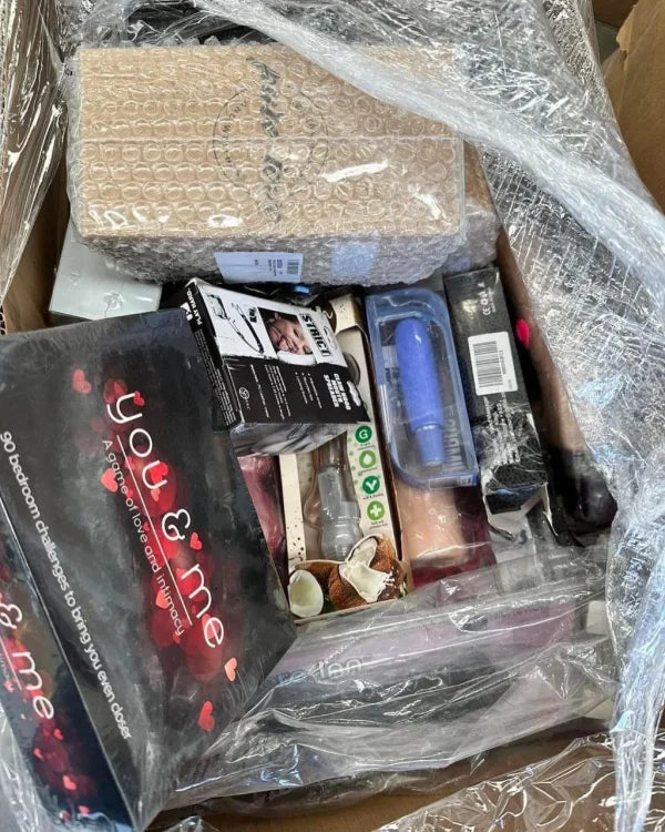 Brand-new unopened adult wellness and personal care inventory