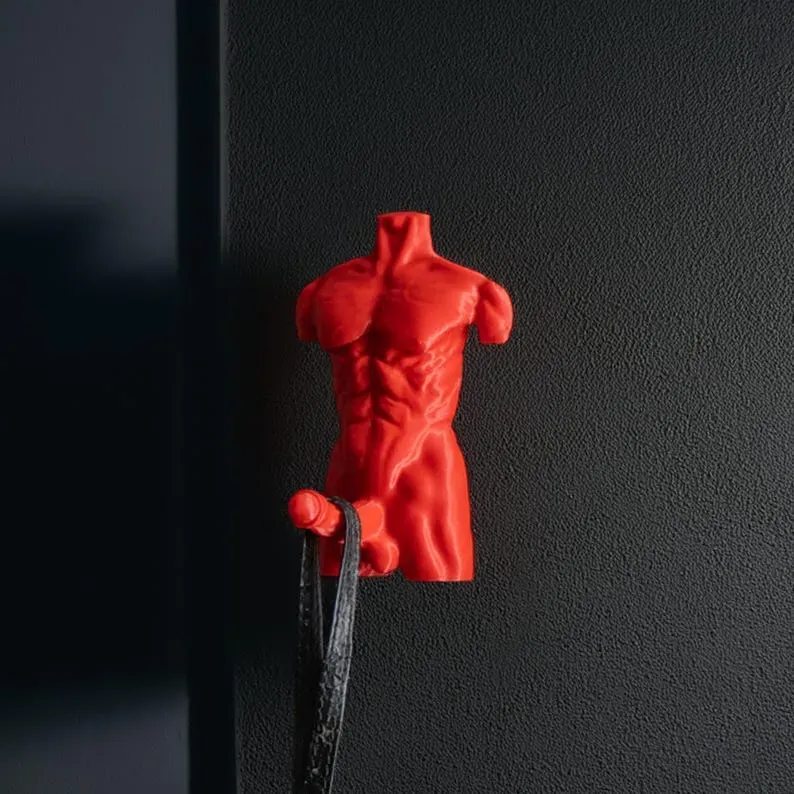 🔥🔥🔥50% Off--"Hung Hook" Fun Muscular Man Wall Hook
