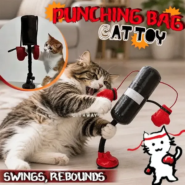 Cithway® Interactive Punching Bag Cat Toy