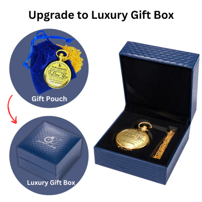 To Grandson / From Grandpa - Luxury Vintage Pocket Watch Gift