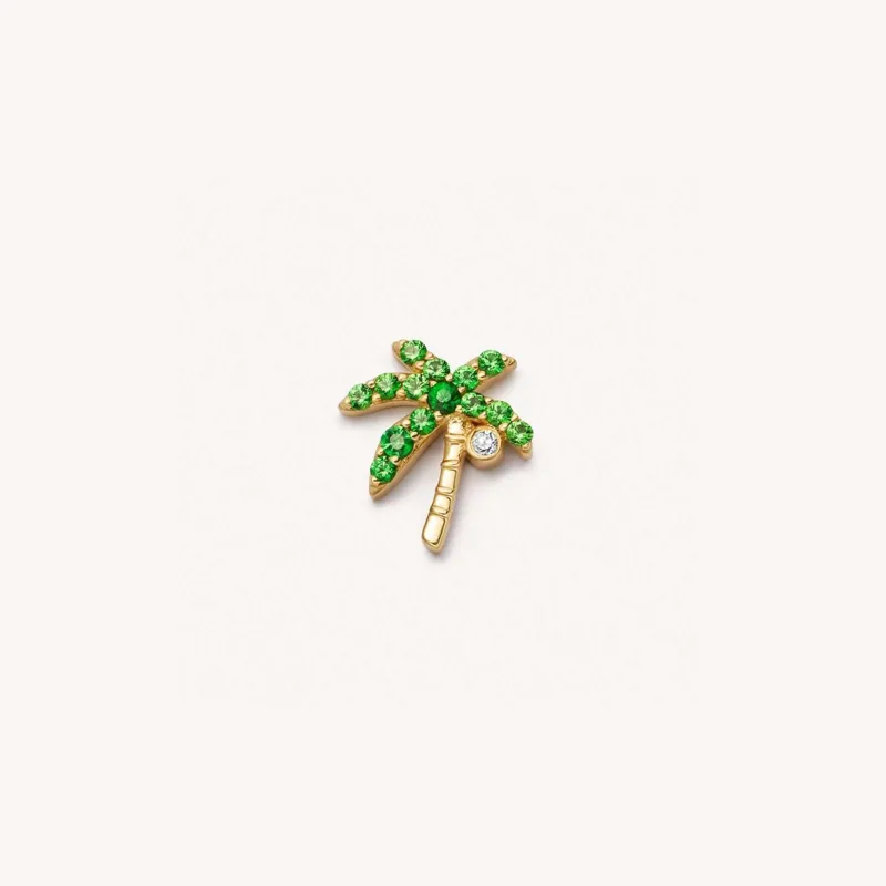 DIY Box Necklace Accessory - Palm Tree