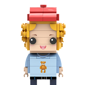 Full Body Custom Brick Figures Small Particle Block Toy Brick Me Gifts