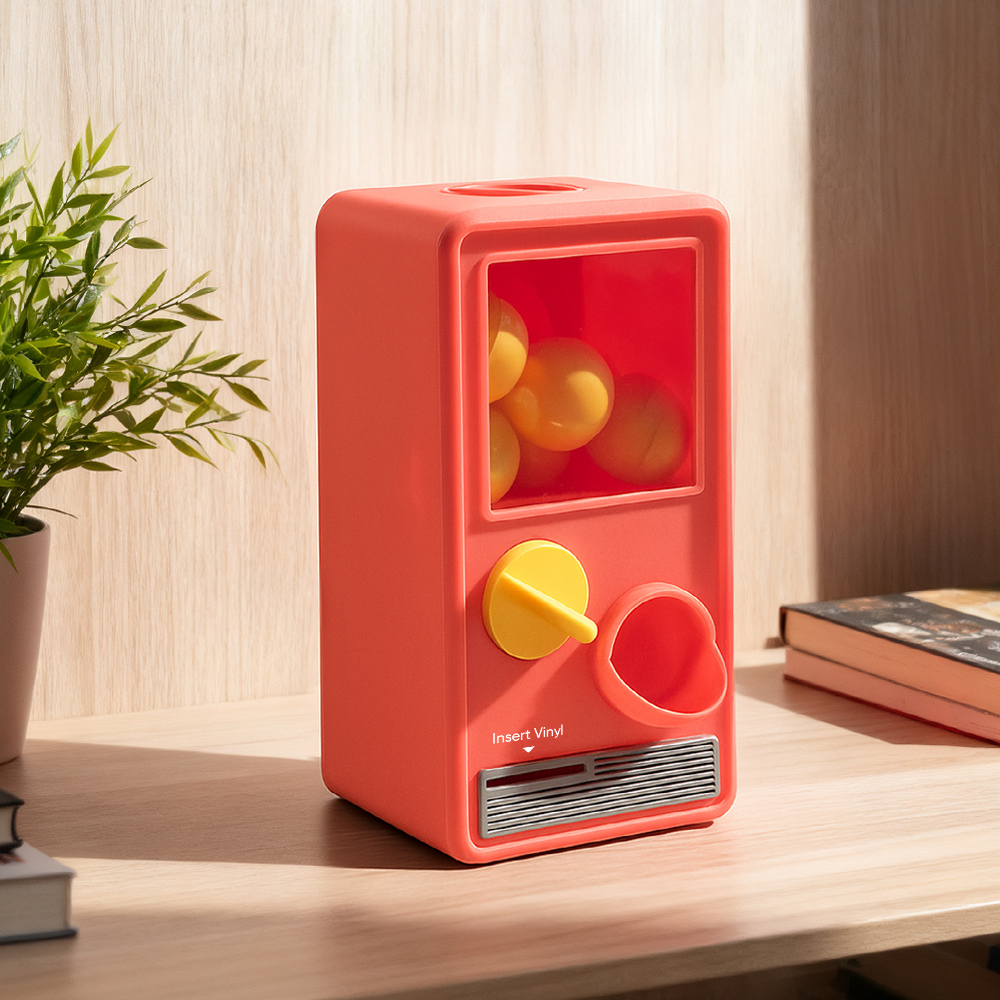 Máquina Gachapon De Música Y Foto Personalizada, Mini Caja De Discos De Canciones Personalizadas, Regalos Retro Para Ella