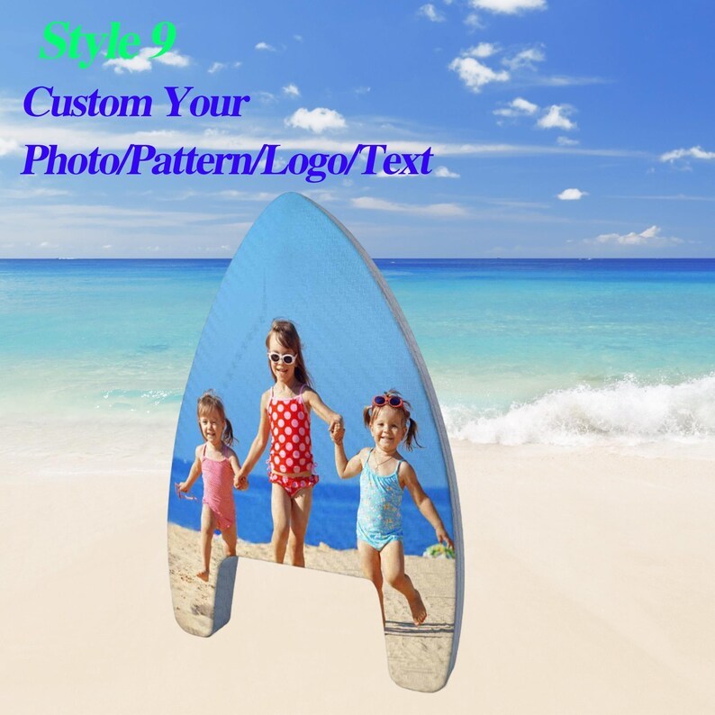 Tabla De Natación Personalizada Con Foto Y Cara, Ayuda Personalizada Para Natación Para Niños - CustWitES