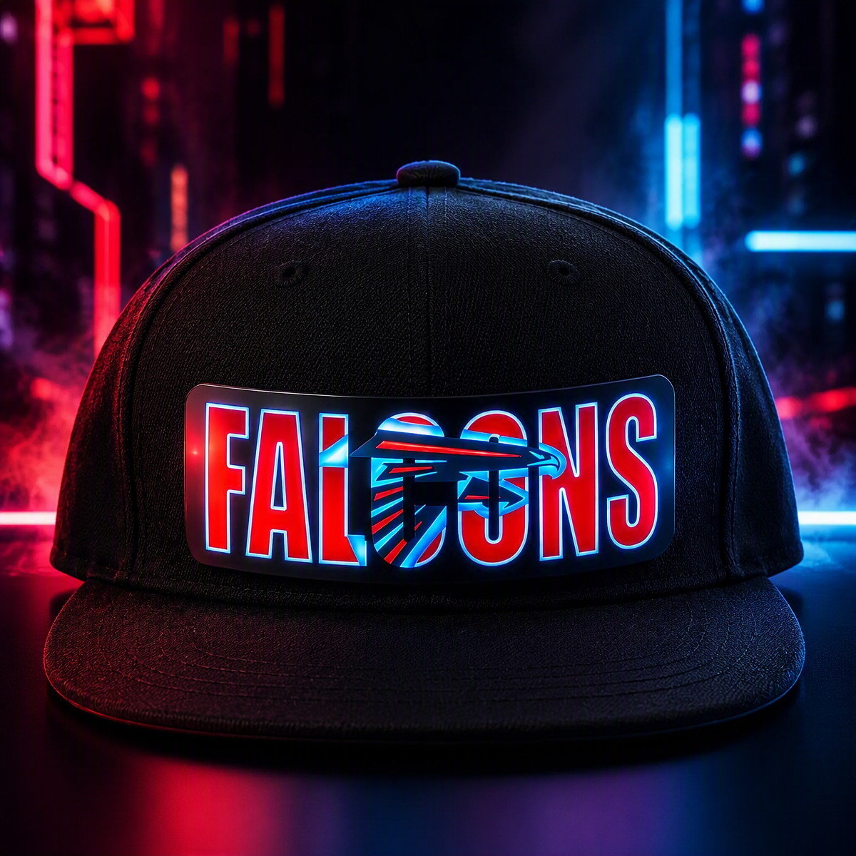 Football Fan LED Light-Up Snapback Cap
