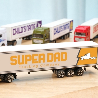 Personalized Toy Truck, Customized With Name On The Side of The Truck: Birthday, Christmas, Any Event for Him