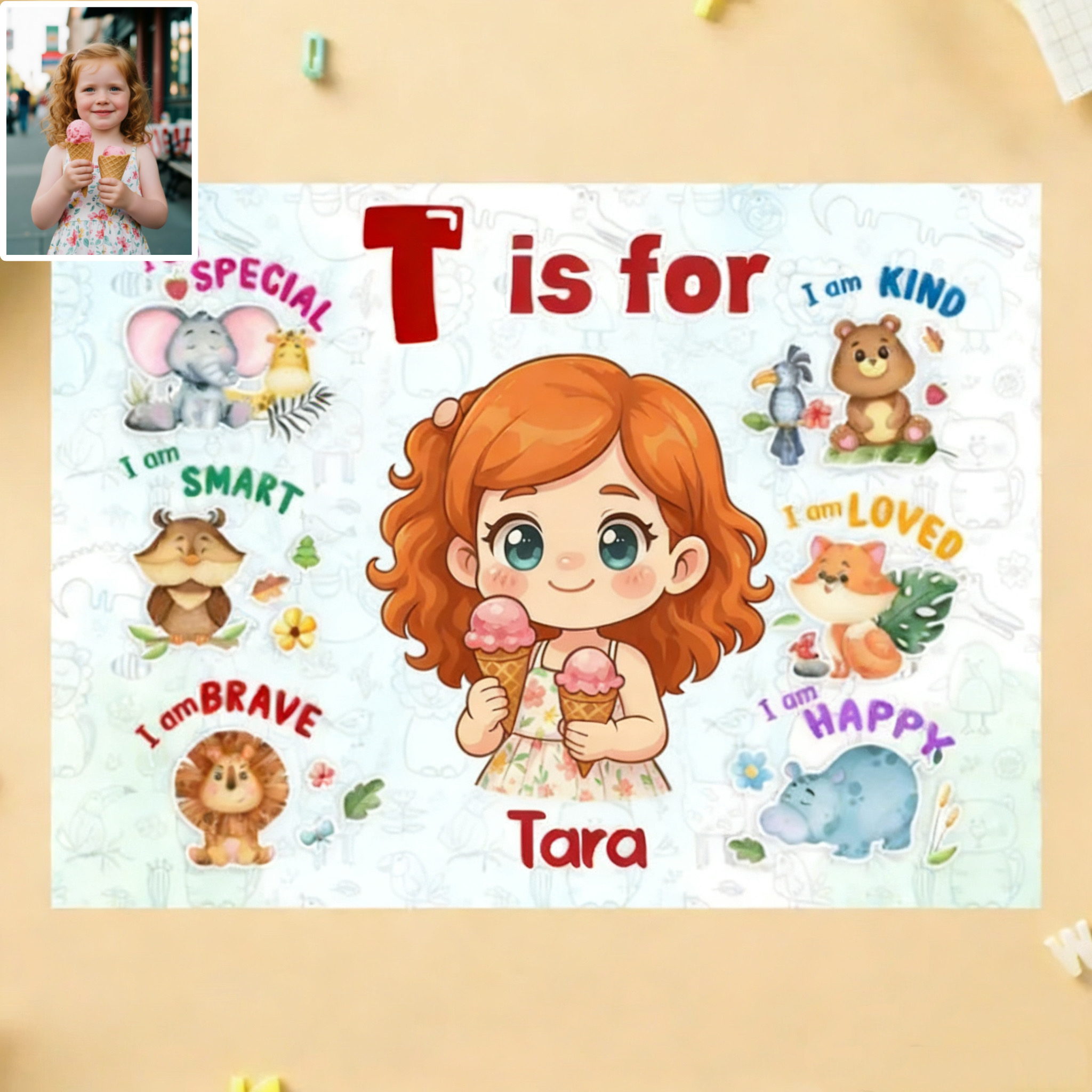 Rompecabezas De Dibujos Animados Con Foto Personalizada: Regalo De Cumpleaños Perfecto Para Nietos Y Niños.