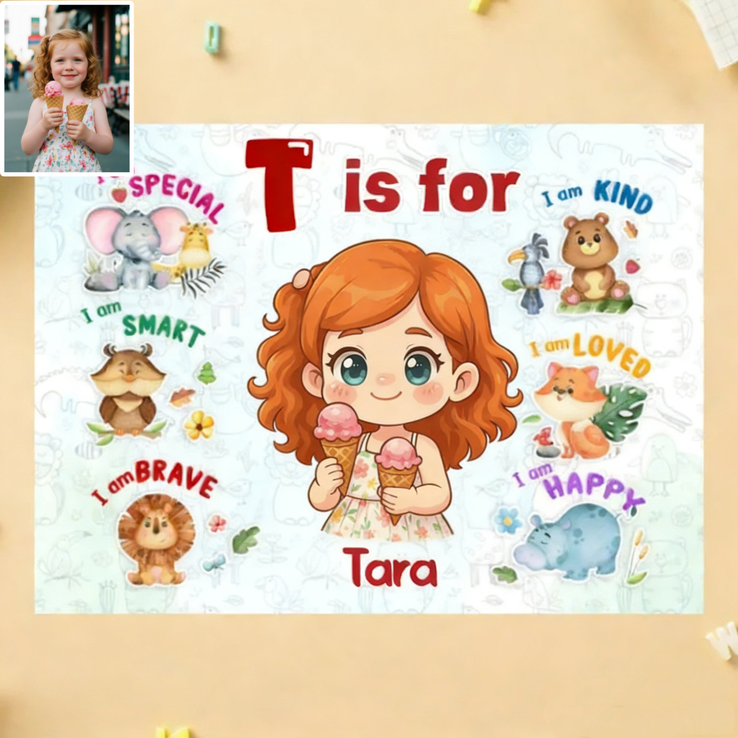 Rompecabezas De Dibujos Animados Con Foto Personalizada: Regalo De Cumpleaños Perfecto Para Nietos Y Niños.