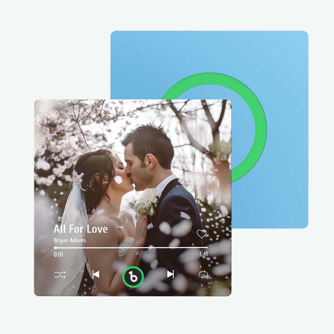 Imán De Nevera Con Música Personalizado, Actualización 4.0, Marco Colorido, Imán Para Nevera, Adhesivo Para Fotos De Pared Con Música, Movimiento Musical Reproducible, Regalo De Boda. - CustWitES