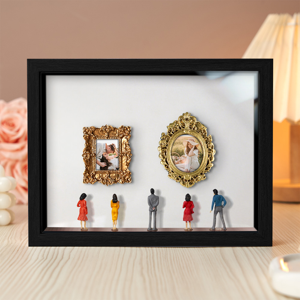 Minicaja De Sombras Del Museo De Nosotros | Decoración Fotográfica Barroca Vintage