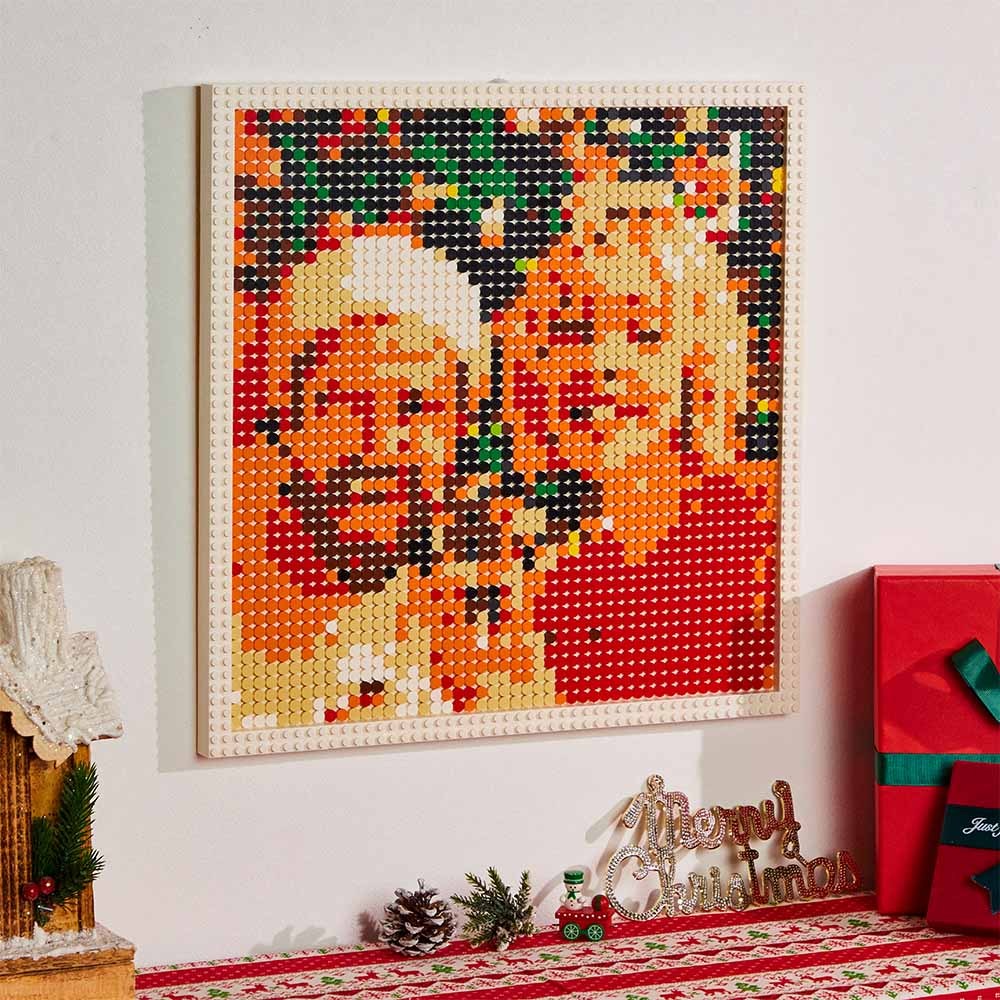 Mosaic Pixel Frames Custom Photo Art Home Decor Best Christmas Gifts - CustWit