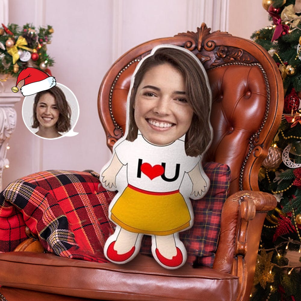 Almohada Con Cara De Te Amo, Regalo De San Valentín, Muñeca Maga - CustWitES