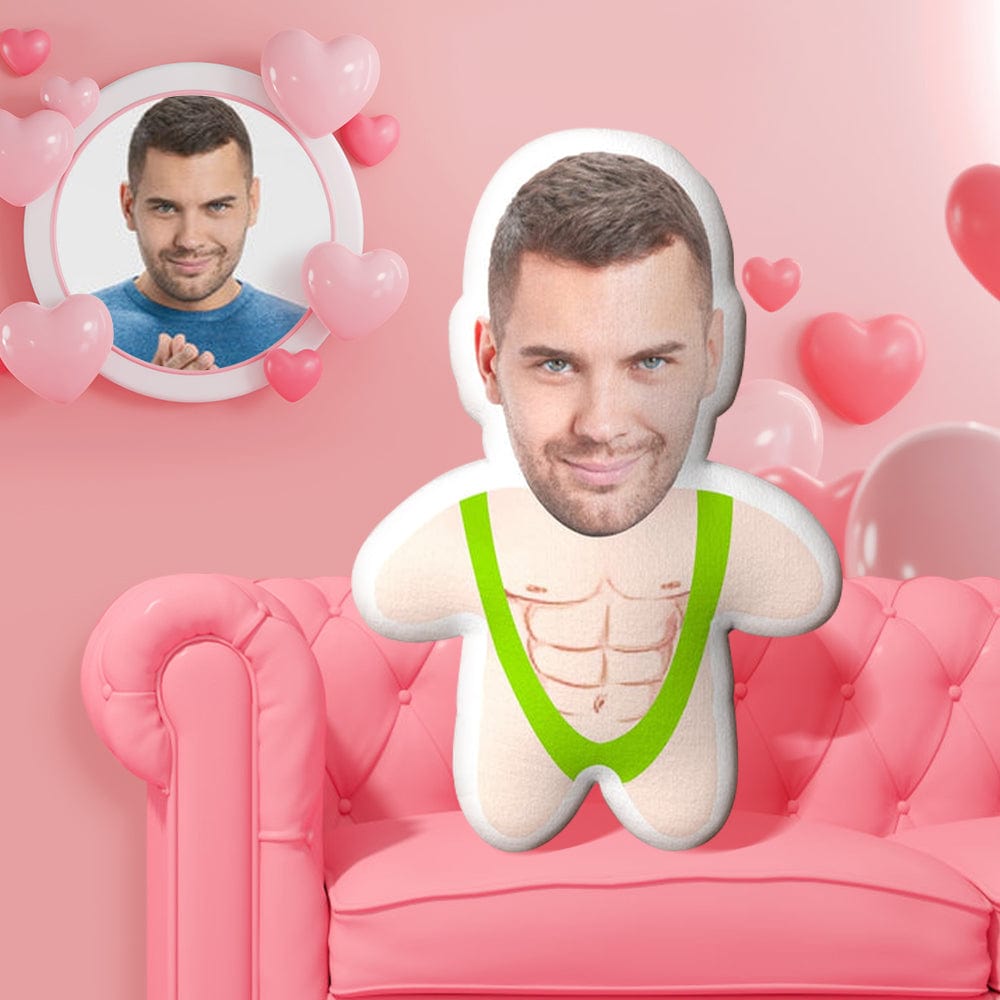 Almohada Con Cara De Mankini Minime, Almohada Personalizada, Regalos Con Cara, Almohada Con Foto Personalizada Minime - CustWitES