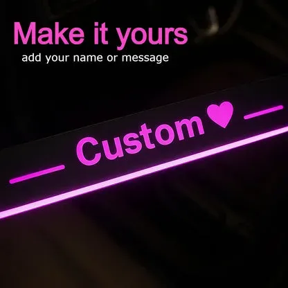 Luces De Umbral De Puerta De Coche Personalizadas, Luces Led Con Texto Personalizado, Regalos De Cumpleaños Para Hombres Y Mujeres