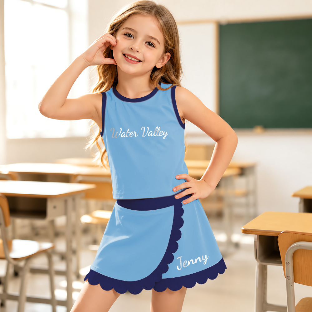 Conjunto De Fiesta Con Diseño De Vieiras Para Adultos, Niños Pequeños Y Niños. Muchos Colores. - CustWitES