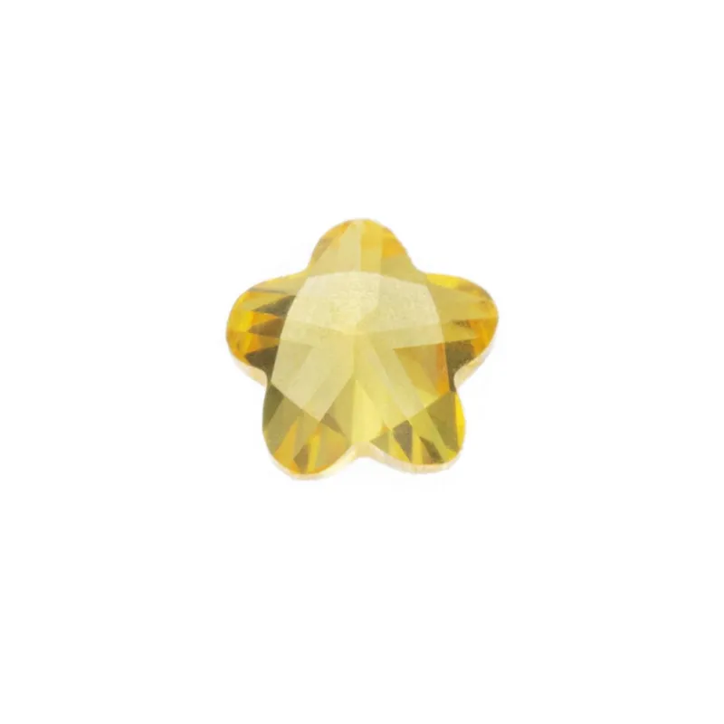 DIY Box Necklace Accessory - Yellow Flower