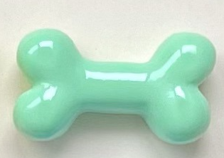 Mini Bone Green 1.5*0.8cm