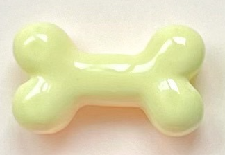 Mini Bone Yellow 1.5*0.8cm
