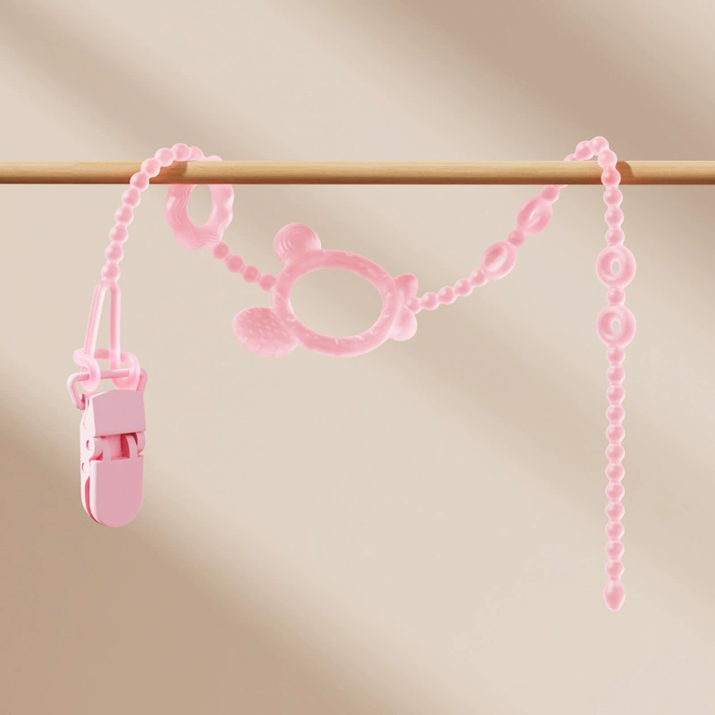Anti-drop Chain-Translucent pink(Length about 42.5cm)