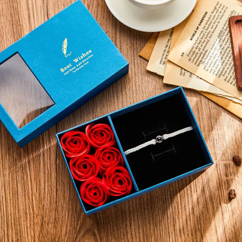 Forever Rose Gift Box Blue
