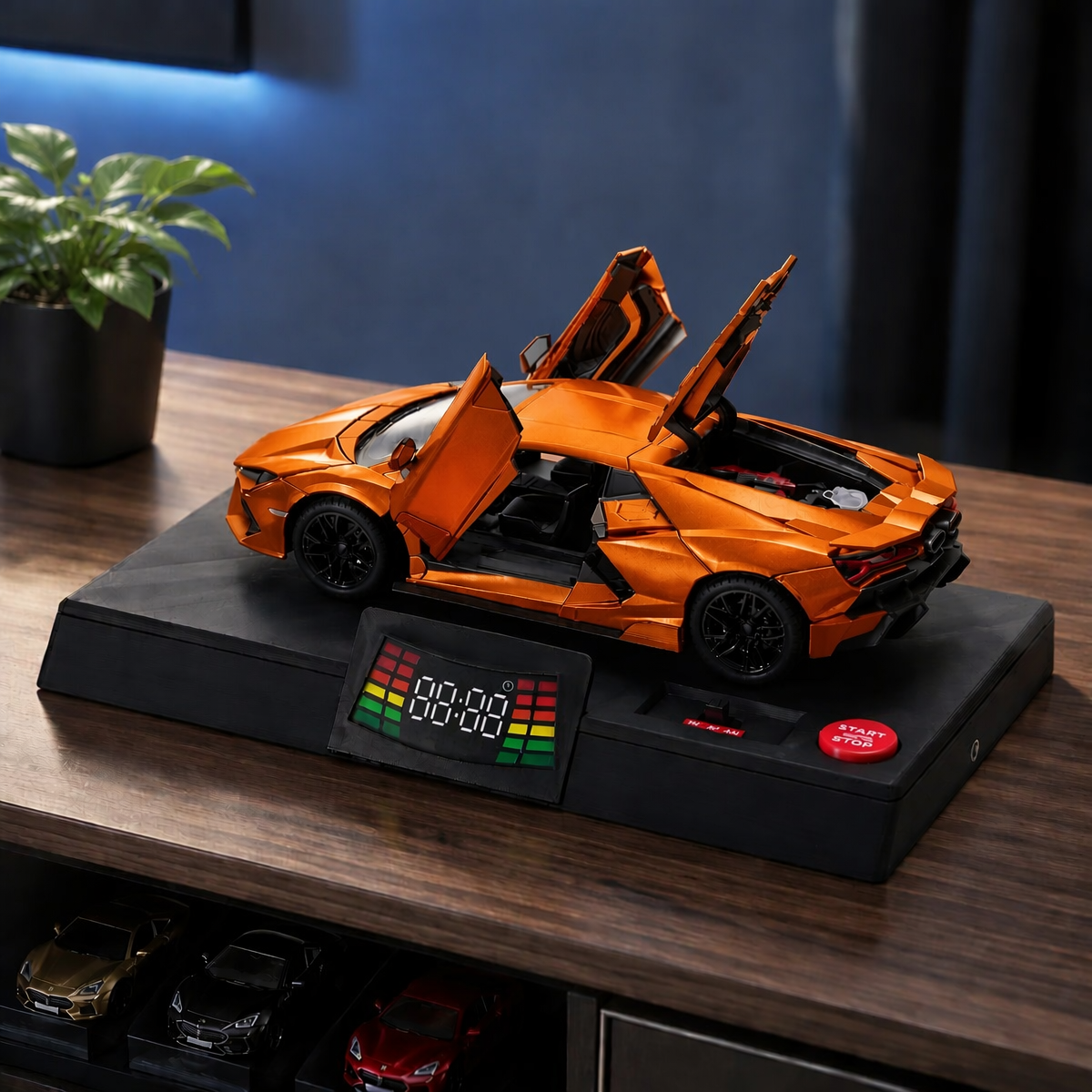 Hypercar Alarm Clock Hypercar LED Display