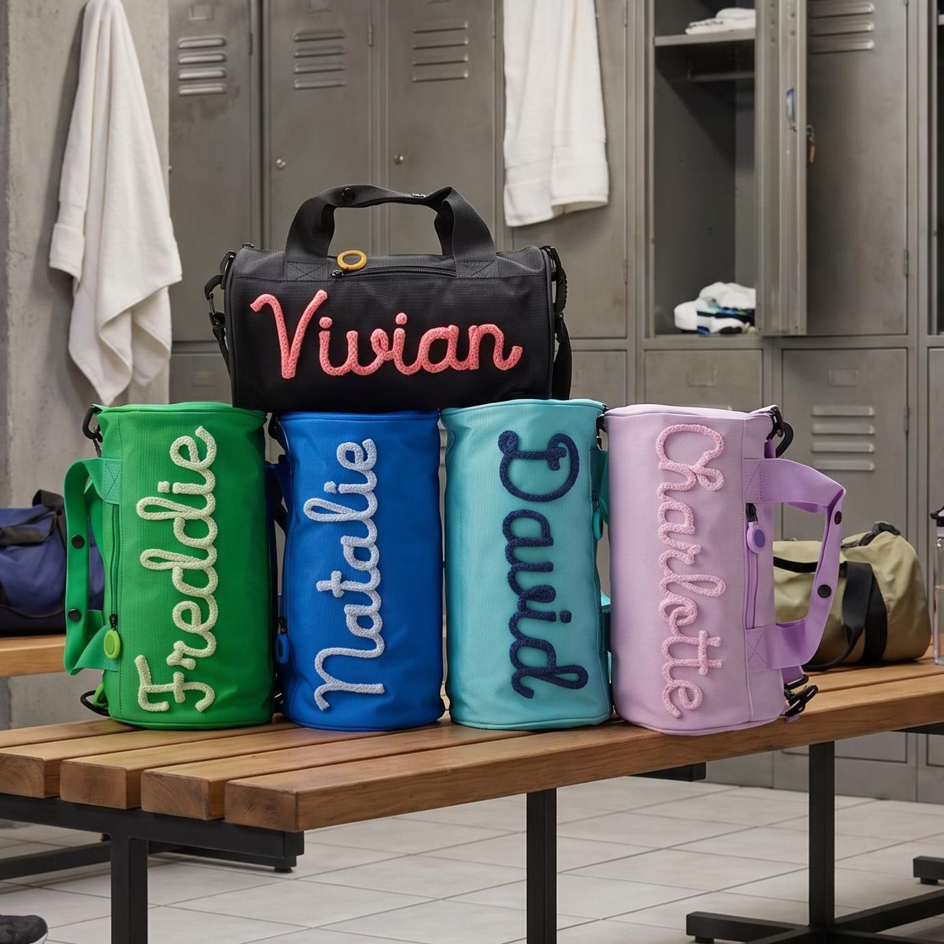 Bolsa De Lona Personalizada Para Niños, Bolsa De Deportes Y Baile, Bolsa De Gimnasio Personalizada, Bolsa De Actividades Diarias, Bolsa De Hospital, Equipaje De Viaje De Vacaciones, Regalo De Regreso A La Escuela