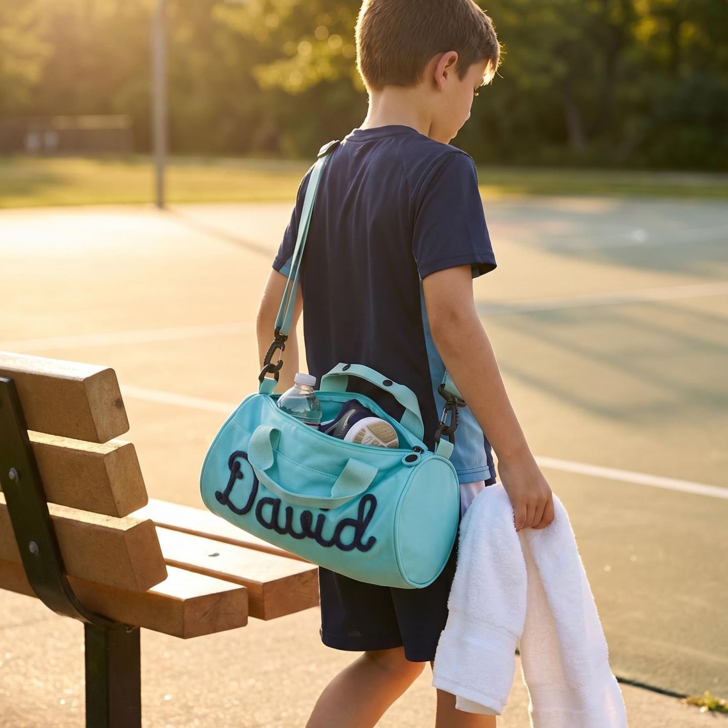 Personalized Kids Duffel Bag, Sports&Dance Bag, Custom Gym Bag, Daily Activity Bag,Hospital Bag,Vacation Travel Luggage, Back To School Gift