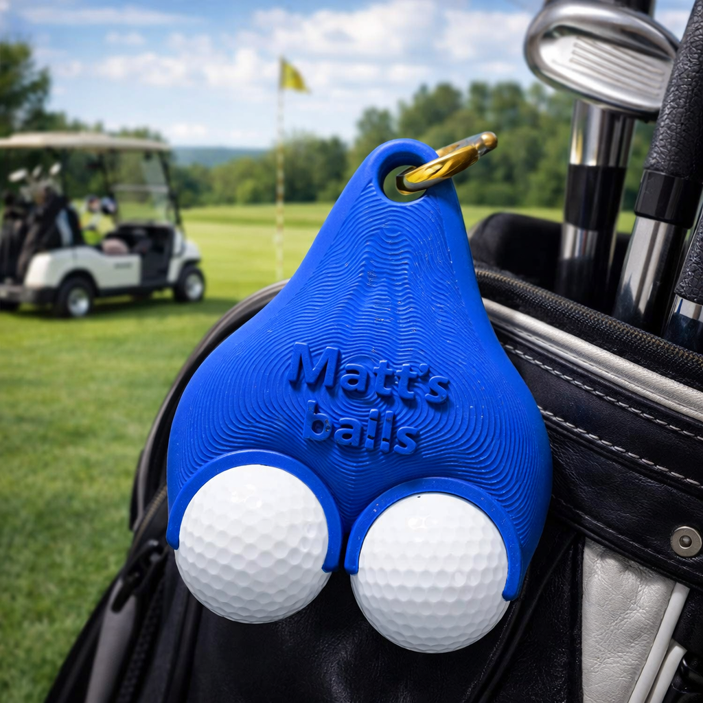 Texto Impreso En 3d Personalizado Divertido Soporte Para Pelota De Golf Multicolor Con Clip Accesorio Para Club De Golf Regalo De Navidad De Cumpleaños Deportivo Para Amantes Del Golf