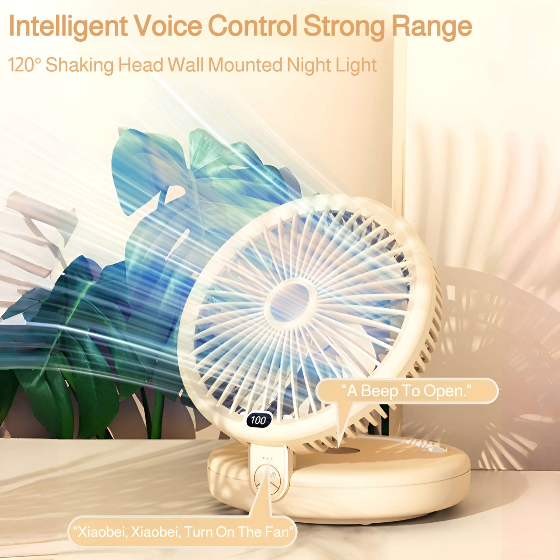 Desktop Powerful Silent Small Fan